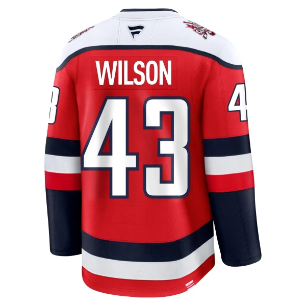 Fanatics Washington Capitals Tom Wilson 25/26 Alternate Premium Trikot - Herren (Rot)