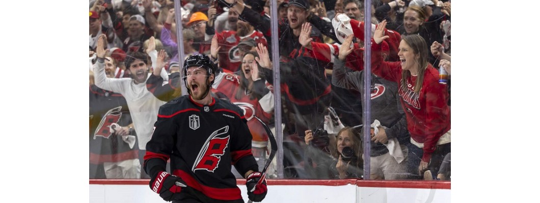 Der unbedingte Wille und der unerschütterliche Siegeswille der Carolina Hurricanes führten sie zum Sieg