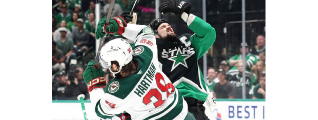 Die Enttäuschung von Dallas Stars-Kapitän Jamie Benn nach der Playoff-Niederlage Die Enttäuschung von Dallas Stars-Kapitän Jamie Benn nach der Playoff-Niederlage