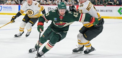 Die Minnesota Wild boten Quinn Hughes das gewünschte Spielumfeld