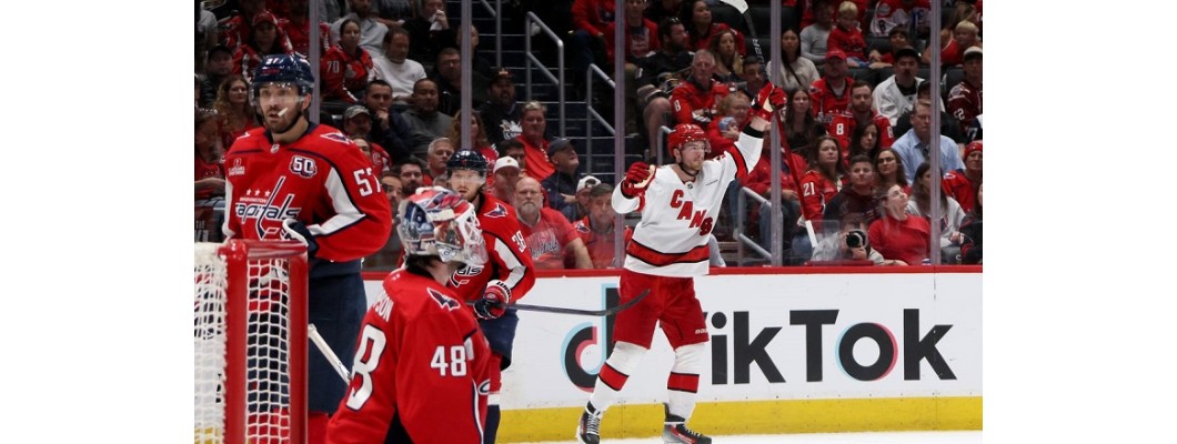 Für die Carolina Hurricanes läuft es in den Playoffs hervorragend Für die Carolina Hurricanes läuft es in den Playoffs hervorragend