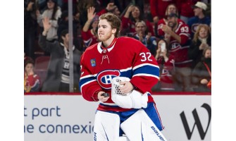 Jacob Fowlers Karriere-Premieren gelangen ihm allesamt in einem Spiel gegen die Pittsburgh Penguins