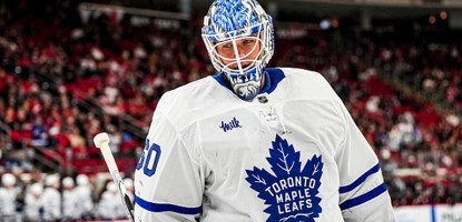 Joseph Woll hütet die letzte Verteidigungslinie der Toronto Maple Leafs