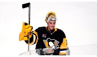 Marc-André Fleury erfüllte sich seinen letzten NHL-Wunsch Marc-André Fleury erfüllte sich seinen letzten NHL-Wunsch