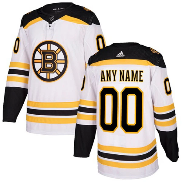 Adidas Boston Bruins Personalisiert Authentic Trikot - Dame (Weiss) Adidas Boston Bruins Personalisiert Authentic Trikot - Dame (Weiss)