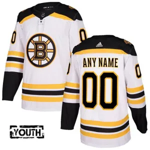Adidas Boston Bruins Personalisiert Authentic Trikot - Kinder (Weiss) Adidas Boston Bruins Personalisiert Authentic Trikot - Kinder (Weiss)