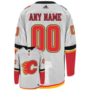 Adidas Calgary Flames Personalisiert Trikot - Herren (Weiss) Adidas Calgary Flames Personalisiert Trikot - Herren (Weiss)