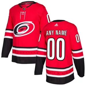 Adidas Carolina Hurricanes Personalisiert Authentic Trikot - Dame (Rot) Adidas Carolina Hurricanes Personalisiert Authentic Trikot - Dame (Rot)
