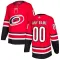 Adidas Carolina Hurricanes Personalisiert Authentic Trikot - Dame (Rot)