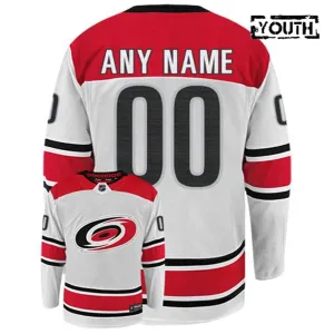 Adidas Carolina Hurricanes Personalisiert Trikot - Kinder (Weiss) Adidas Carolina Hurricanes Personalisiert Trikot - Kinder (Weiss)