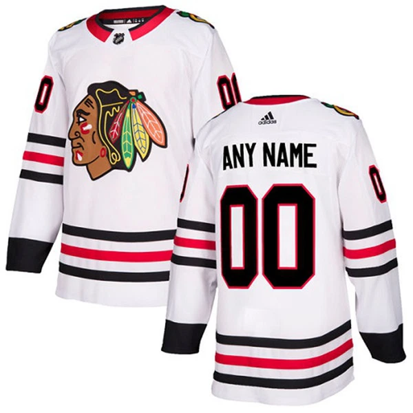 Adidas Chicago Blackhawks Personalisiert Authentic Trikot - Dame (Weiss) Adidas Chicago Blackhawks Personalisiert Authentic Trikot - Dame (Weiss)