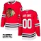 Adidas Chicago Blackhawks Personalisiert Authentic Trikot - Kinder (Rot)