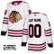 Adidas Chicago Blackhawks Personalisiert Authentic Trikot - Kinder (Weiss)
