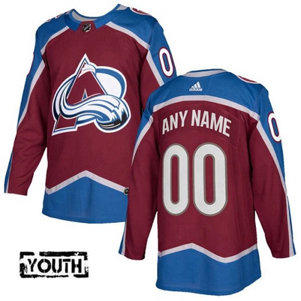 Adidas Colorado Avalanche Personalisiert Authentic Trikot - Kinder (Rot) Adidas Colorado Avalanche Personalisiert Authentic Trikot - Kinder (Rot)
