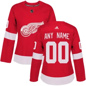 Adidas Detroit Red Wings Personalisiert Authentic Trikot - Dame (Rot) Adidas Detroit Red Wings Personalisiert Authentic Trikot - Dame (Rot)