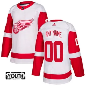Adidas Detroit Red Wings Personalisiert Authentic Trikot - Kinder (Weiss) Adidas Detroit Red Wings Personalisiert Authentic Trikot - Kinder (Weiss)