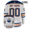 Adidas Edmonton Oilers Personalisiert Trikot - Kinder (Weiss)