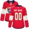 Adidas Florida Panthers Personalisiert Authentic Trikot - Dame (Rot)