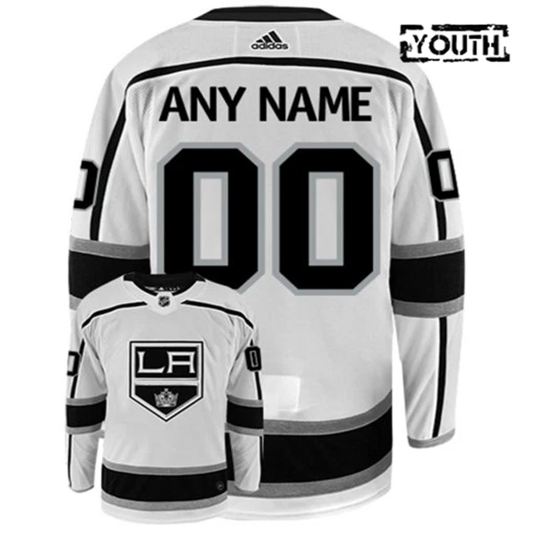 Adidas Los Angeles Kings Personalisiert Trikot - Kinder (Weiss) Adidas Los Angeles Kings Personalisiert Trikot - Kinder (Weiss)
