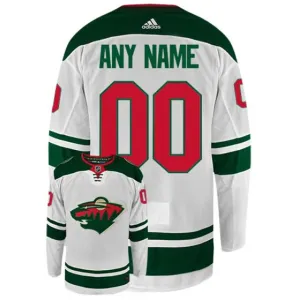 Adidas Minnesota Wild Personalisiert Trikot - Herren (Weiss) Adidas Minnesota Wild Personalisiert Trikot - Herren (Weiss)