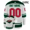 Adidas Minnesota Wild Personalisiert Trikot - Kinder (Weiss)