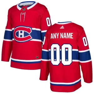 Adidas Montreal Canadiens Personalisiert Authentic Trikot - Herren (Rot) Adidas Montreal Canadiens Personalisiert Authentic Trikot - Herren (Rot)