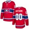 Adidas Montreal Canadiens Personalisiert Authentic Trikot - Herren (Rot)