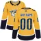 Adidas Nashville Predators Personalisiert Authentic Trikot - Dame (Gold)