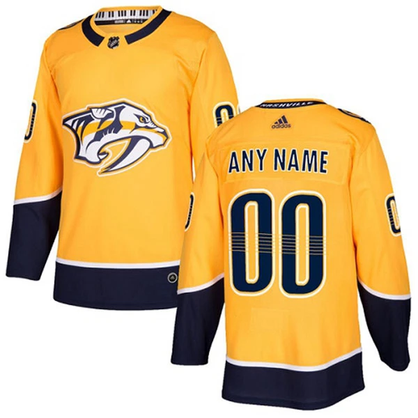 Adidas Nashville Predators Personalisiert Authentic Trikot - Herren (Gold) Adidas Nashville Predators Personalisiert Authentic Trikot - Herren (Gold)