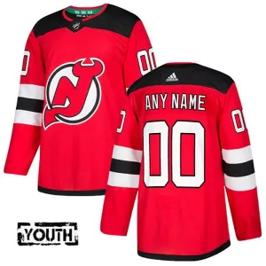 Adidas New Jersey Devils Personalisiert Authentic Trikot - Kinder (Rot) Adidas New Jersey Devils Personalisiert Authentic Trikot - Kinder (Rot)