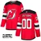 Adidas New Jersey Devils Personalisiert Authentic Trikot - Kinder (Rot)