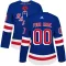 Adidas New York Rangers Personalisiert Authentic Trikot - Dame (Blau)