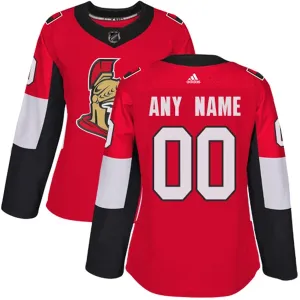 Adidas Ottawa Senators Personalisiert Authentic Trikot - Dame (Rot) Adidas Ottawa Senators Personalisiert Authentic Trikot - Dame (Rot)