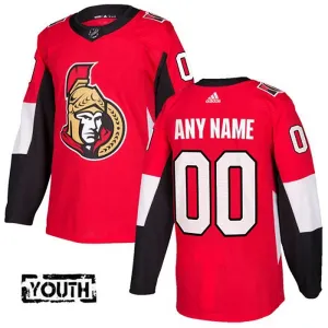 Adidas Ottawa Senators Personalisiert Authentic Trikot - Kinder (Rot) Adidas Ottawa Senators Personalisiert Authentic Trikot - Kinder (Rot)