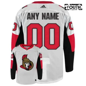 Adidas Ottawa Senators Personalisiert Trikot - Kinder (Weiss) Adidas Ottawa Senators Personalisiert Trikot - Kinder (Weiss)