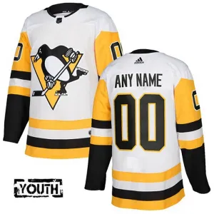Adidas Pittsburgh Penguins Personalisiert Authentic Trikot - Kinder (Weiss) Adidas Pittsburgh Penguins Personalisiert Authentic Trikot - Kinder (Weiss)