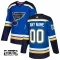 Adidas St. Louis Blues Personalisiert Authentic Trikot - Kinder (Blau)