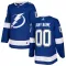 Adidas Tampa Bay Lightning Personalisiert Authentic Trikot - Herren (Blau)
