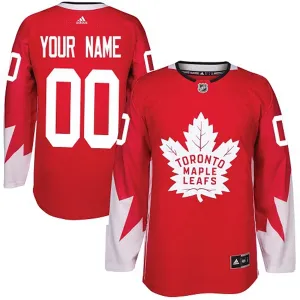 Adidas Toronto Maple Leafs Personalisiert Alternate Authentic Trikot - Herren (Rot) Adidas Toronto Maple Leafs Personalisiert Alternate Authentic Trikot - Herren (Rot)