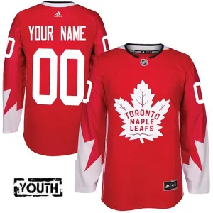 Adidas Toronto Maple Leafs Personalisiert Alternate Authentic Trikot - Kinder (Rot) Adidas Toronto Maple Leafs Personalisiert Alternate Authentic Trikot - Kinder (Rot)