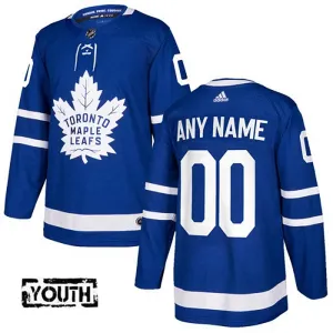 Adidas Toronto Maple Leafs Personalisiert Authentic Trikot - Kinder (Blau) Adidas Toronto Maple Leafs Personalisiert Authentic Trikot - Kinder (Blau)
