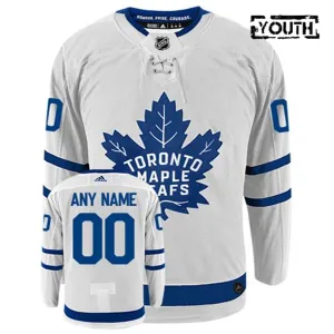 Adidas Toronto Maple Leafs Personalisiert Trikot - Kinder (Weiss) Adidas Toronto Maple Leafs Personalisiert Trikot - Kinder (Weiss)