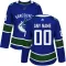 Adidas Vancouver Canucks Personalisiert Authentic Trikot - Dame (Blau)