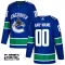 Adidas Vancouver Canucks Personalisiert Authentic Trikot - Kinder (Blau)