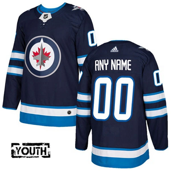 Adidas Winnipeg Jets Personalisiert Authentic Trikot - Kinder (Navy) Adidas Winnipeg Jets Personalisiert Authentic Trikot - Kinder (Navy)