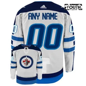 Adidas Winnipeg Jets Personalisiert Trikot - Kinder (Weiss) Adidas Winnipeg Jets Personalisiert Trikot - Kinder (Weiss)