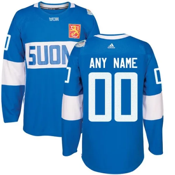 Finnland Personalisiert Premier Trikot - Herren (Blau)