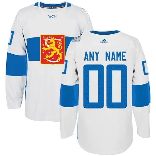 Finnland Personalisiert Premier Trikot - Herren (Weiss)