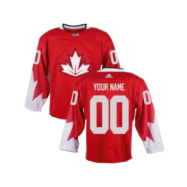 Kanada Personalisiert Trikot - Herren (Rot)