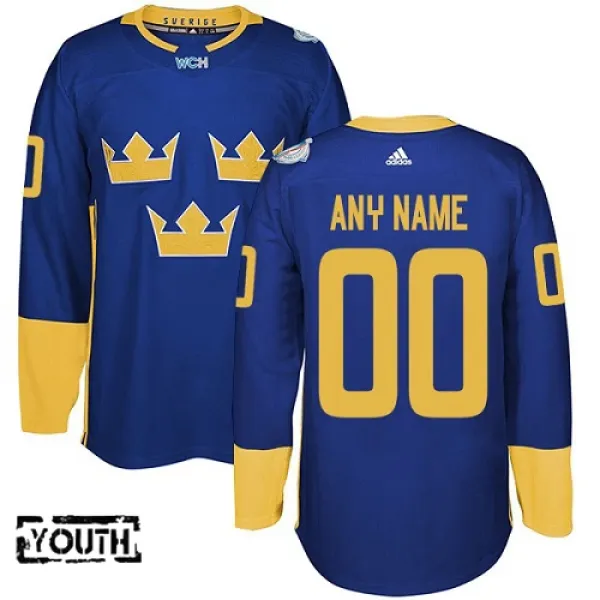 Schweden Personalisiert Premier Trikot - Kinder